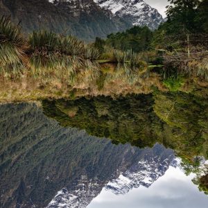 MIrror Lakes, New Zealand
